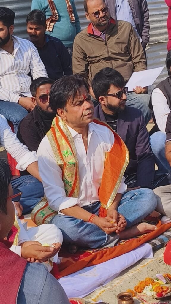 It is a land of virtue: Coming here gives spiritual energy – Rajpal Yadav