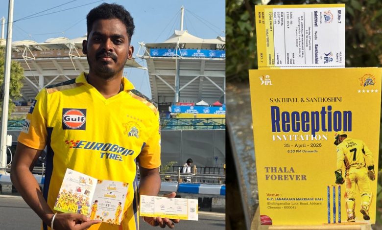 IPL 2026 | This Chennai groom’s CSK-themed wedding invite is winning hearts