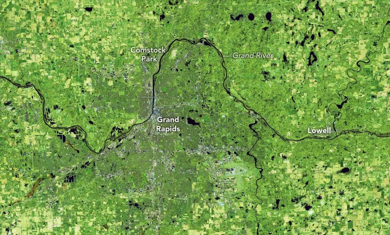 Spring Rains Saturate Michigan