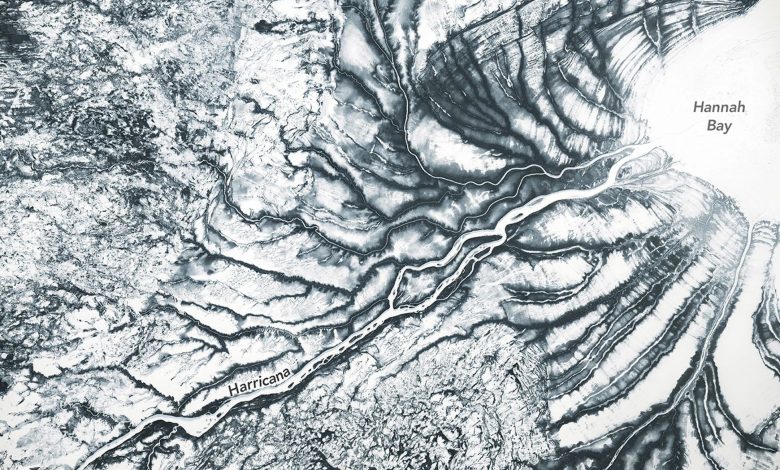 Contours of the James Bay Lowlands